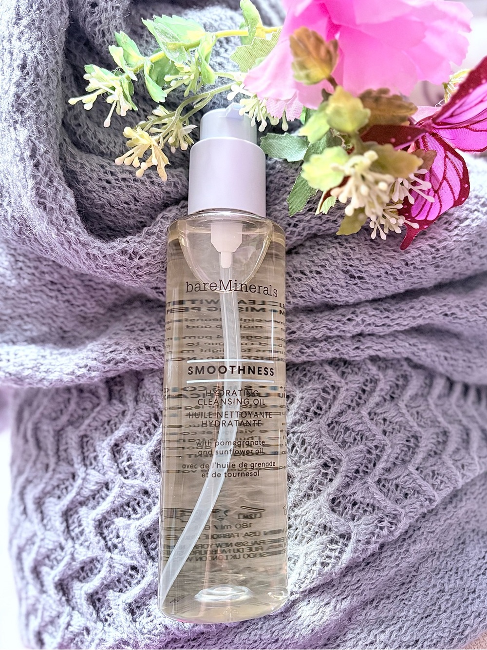 bareMinerals Smoothness Hydrating Cleansing Oil 6oz NWOB!
